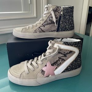 Shu Shop passion sneaker in snake print 6.5